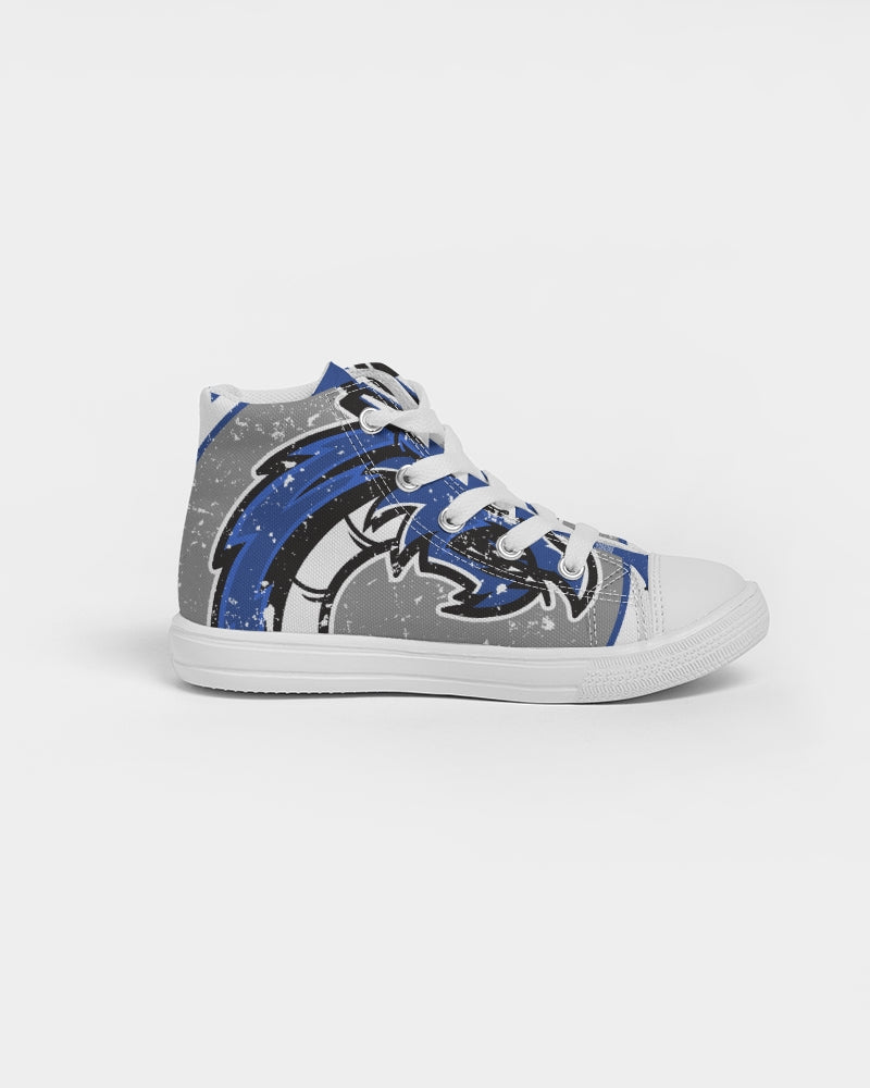 Deridder Dragons Vintage - Kids Hightop Canvas Shoe - EN