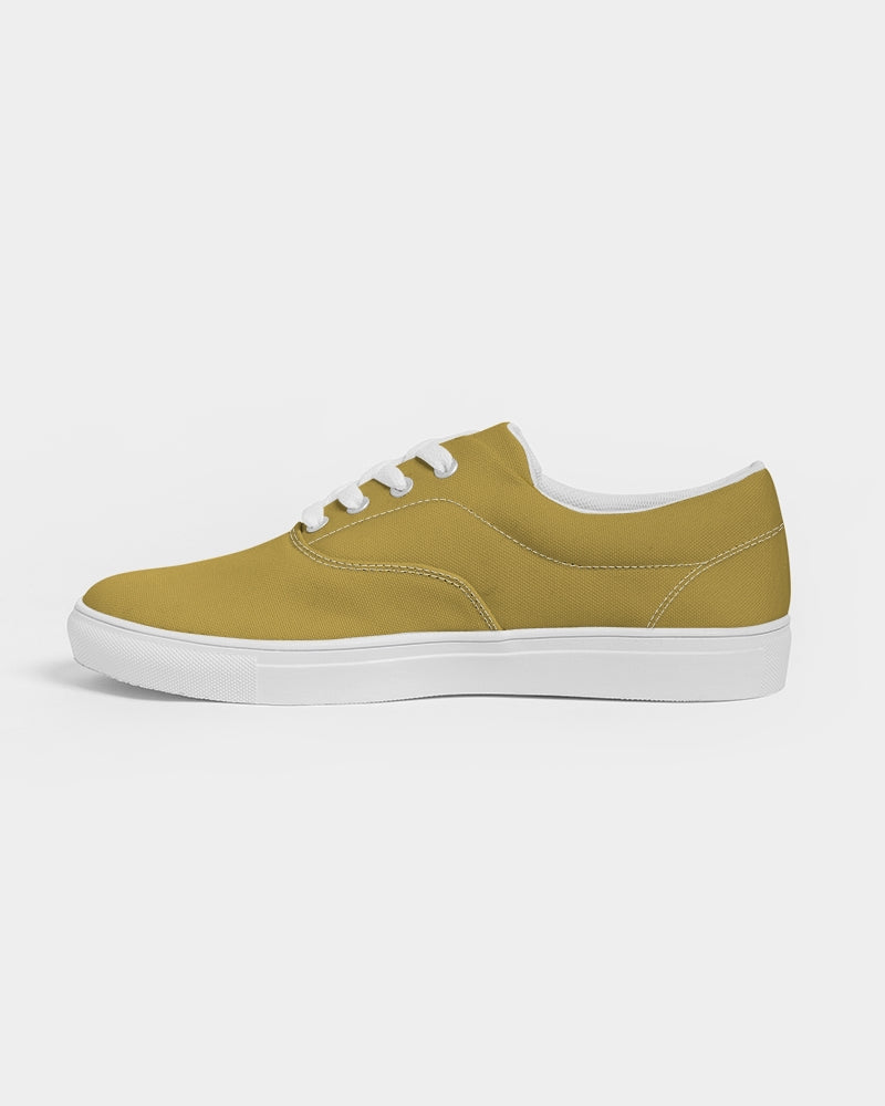 Leesville Wampus Cats - Women's Lace Up Canvas Shoe - EN