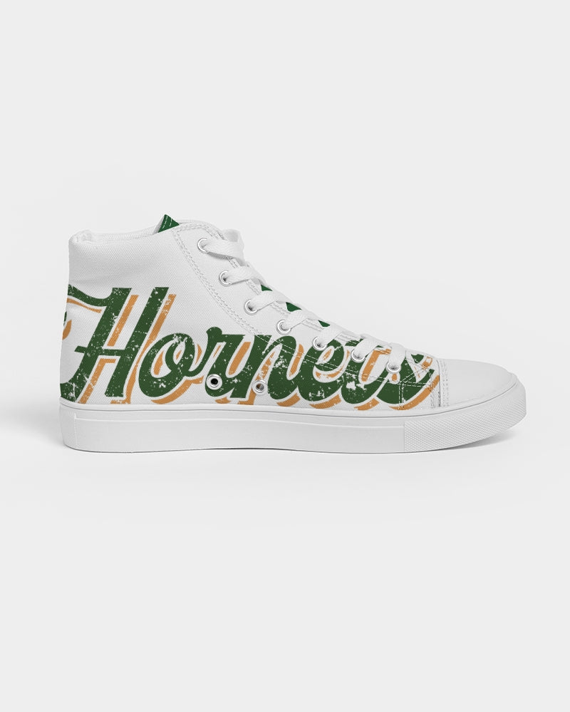 Plainview Hornets Vintage - Men's Hightop Canvas Shoe - EN