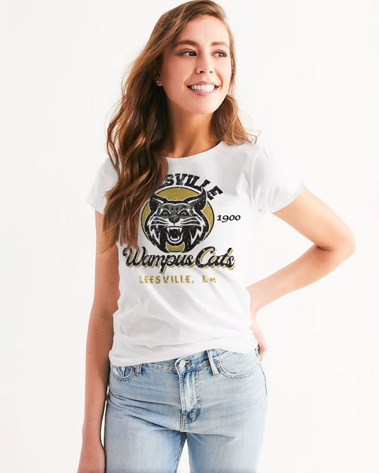 Leesville Vintage Wampus Cats -  Women's Tee- EN