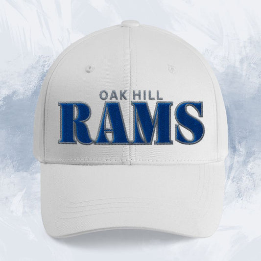 Oak Hill Rams Athletic Embroidered Cap