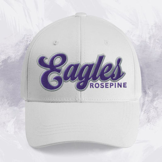 Rosepine Eagles Baseball Embroidered Cap