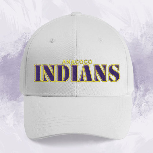 Anacoco Indians Athletic Embroidered Cap