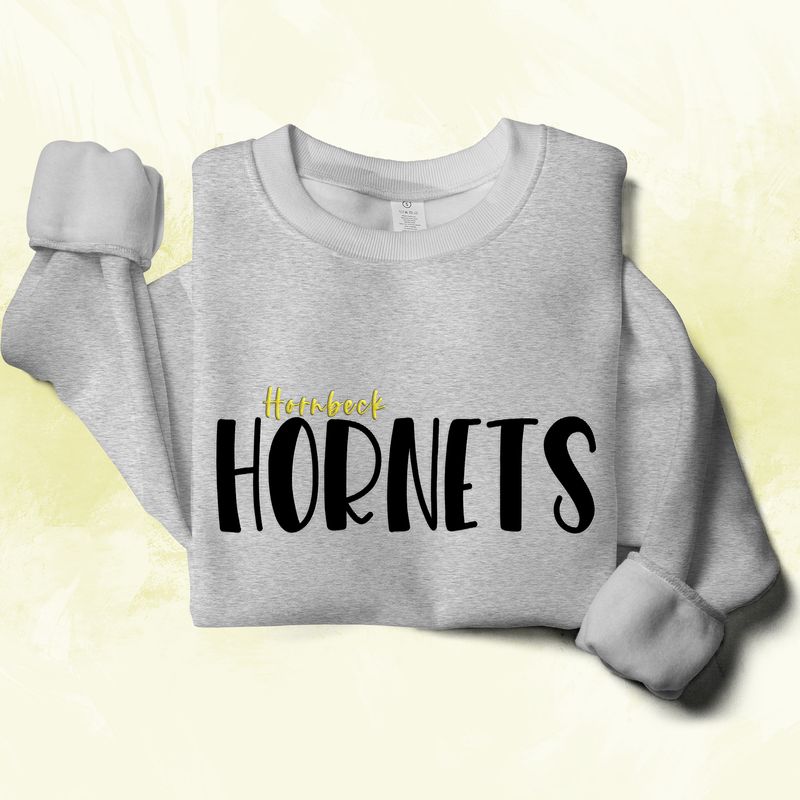 Hornbeck Hornets Embroidered Lightweight Sweatshirt