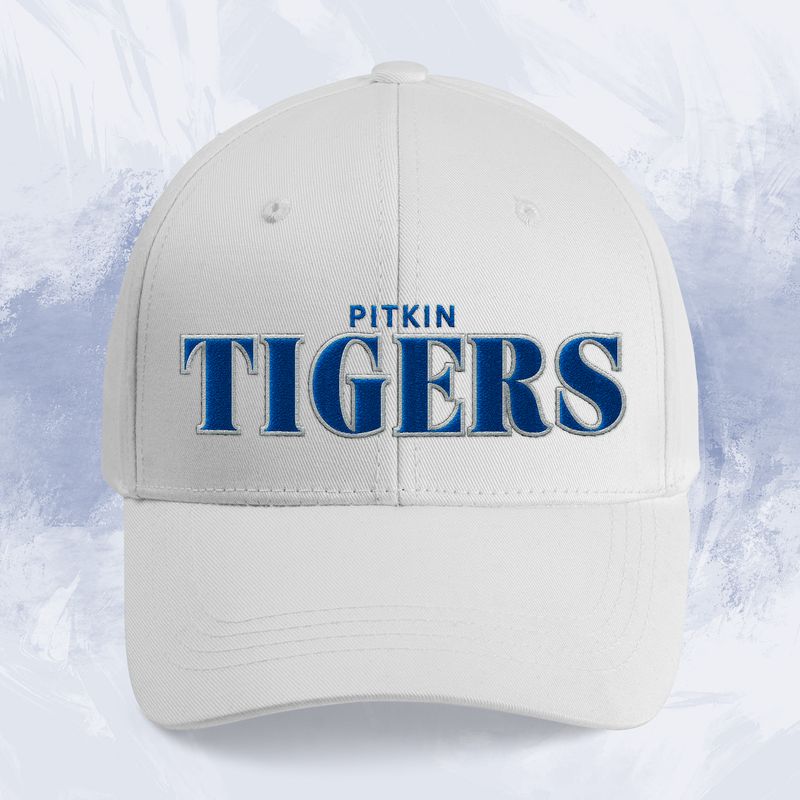 Pitkin Tigers Athletic Embroidered Cap