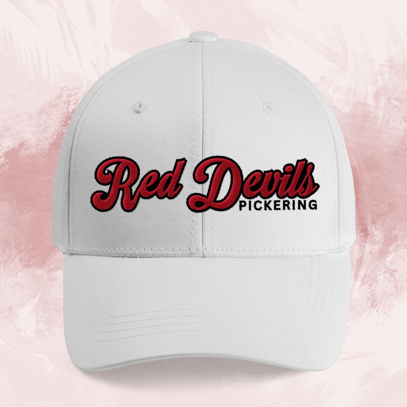 Pickering Red Devils Baseball Embroidered Cap