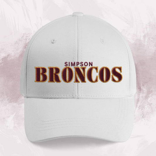 Simpson Broncos Athletic Embroidered Cap