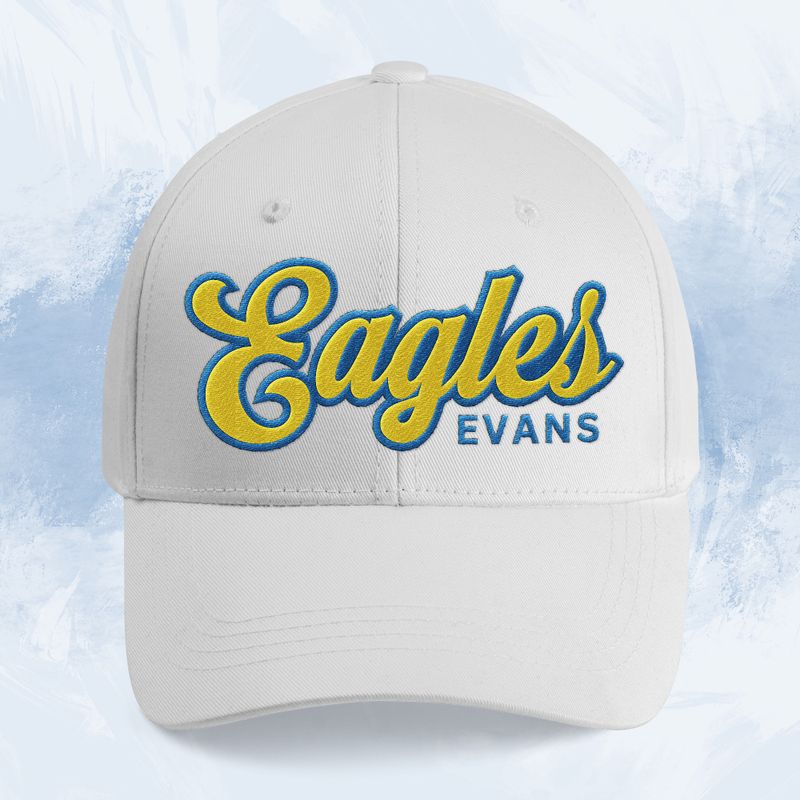 Evans Eagles Baseball Embroidered Cap