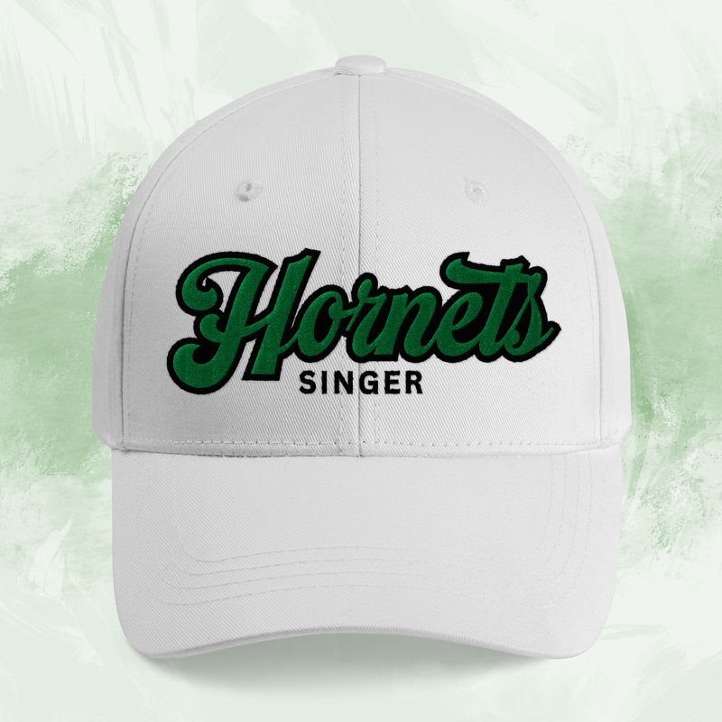 Singer Hornet Baseball Embroidered Cap