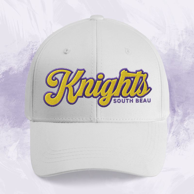 South Beau Knights Baseball Embroidered Cap