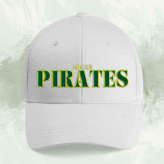 Hicks Pirates Athletic Embroidered Cap